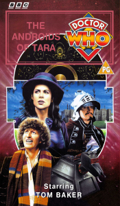 Michael's VHS cover for The Androids of Tara, art by Colin Howard