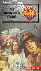 Michael's VHS cover for The Armageddon Factor, art by Bill Donohoe