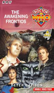Michael's VHS cover for The Awakening and Frontios doublepack