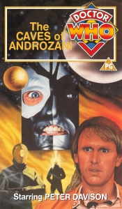 Michael's VHS cover for The Caves of Androzani, art by Andrew Skilleter