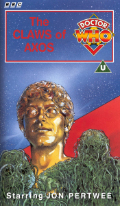 Michael's VHS cover for The Claws of Axos, art by John Geary