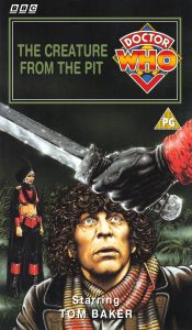 Michael's VHS cover for The Creature From The Pit, art by Steve Kyte