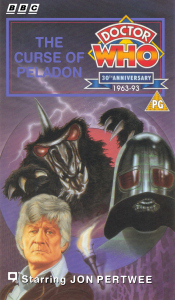 Michael's VHS cover for The Curse of Peladon, art by Andrew Skilleter