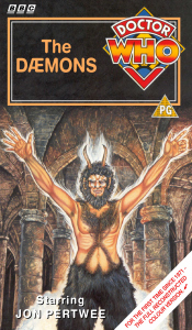 Michael's VHS cover for The Daemons, art by Andrew Skilleter