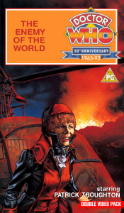 Michael's VHS cover for The Enemy of the World, art by Steve Kyte