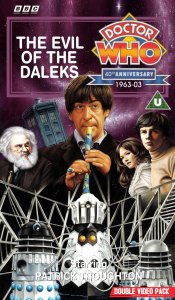 Michael's VHS cover for The Evil of the Daleks, art by Colin Howard