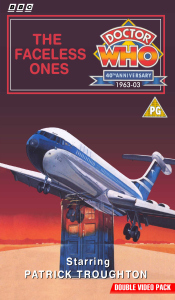 Michael's VHS cover for The Faceless Ones, art by Tony Masero