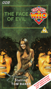 Michael's VHS cover for The Face of Evil, art by Alister Pearson