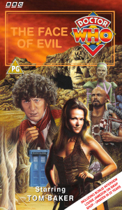 Michael's VHS cover for The Face of Evil, art by Colin Howard
