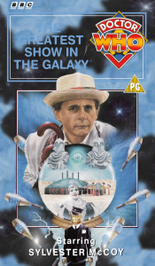 Michael's VHS cover for The Greatest Show in the Galaxy, art by Pete Wallbank