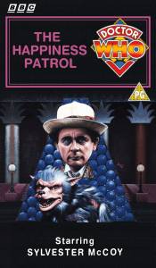 Michael's VHS cover for The Happiness Patrol, art by Alister Pearson