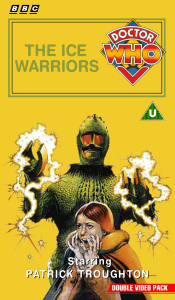 Michael's VHS cover for The Ice Warriors, art by Chris Achilleos