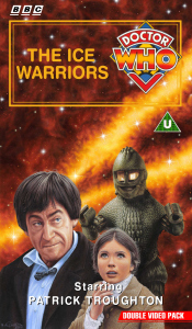 Michael's VHS cover for The Ice Warriors, art by Colin Howard