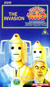 Michael's VHS cover for The Invasion, art by Mark Bentham