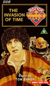 Michael's VHS cover for The Invasion of Time, art by Andrew Skilleter