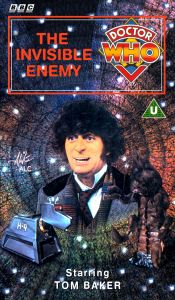 Michael's VHS cover for The Invisible Enemy, art by Alister Pearson