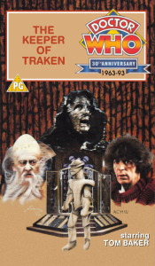 Michael's VHS cover for The Keeper of Traken, art by Alister Pearson