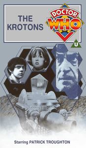 Michael's VHS cover for The Krotons, art by Alister Pearson