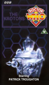 Michael's VHS cover for The Krotons, art by Andrew Skilleter