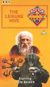Michael's VHS cover for The Leisure Hive, artwork by Alister Pearson