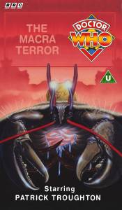 Michael's VHS cover for The Macra Terror, art by Tony Masero