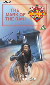 Michael's VHS cover for The Mark of the Rani, art by Andrew Skilleter