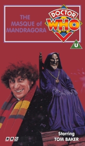 Michael's VHS cover for The Masque of Mandragora, art by Alister Pearson