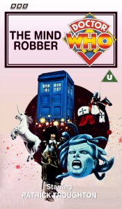 Michael's VHS cover for The Mind Robber, art by David McAllister