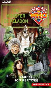 Michael's VHS cover for The Monster of Peladon, art by Colin Howard