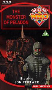 Michael's VHS cover for The Monster of Peladon, art by Steve Kyte