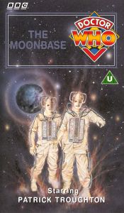 Michael's VHS cover for The Moonbase, art by Bill Donohoe