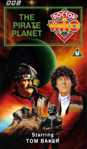 Michael's VHS cover for The Pirate Planet, art by Colin Howard