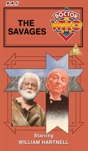 Michael's VHS cover for The Savages, art by Alister Pearson