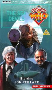 Michael's VHS cover for The Sea Devils, art by Daryl Joyce