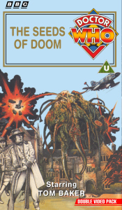Michael's VHS cover for The Seeds of Doom, art by Chris Achilleos