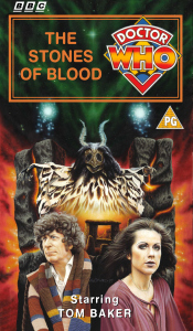 Michael's VHS cover for The Stones of Blood, art by Colin Howard