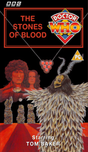 Michael's VHS cover for The Stones of Blood, art by Martin Proctor