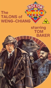 Michael's VHS cover for The Talons of Weng-Chiang, art by Jeff Cummins