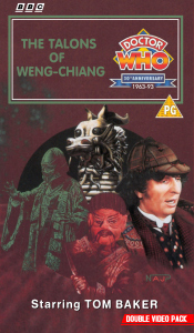 Michael's VHS cover for The Talons of Weng-Chiang, art by Alister Pearson