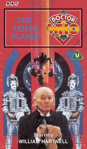 Michael's VHS cover for The Tenth Planet, art by Alister Pearson