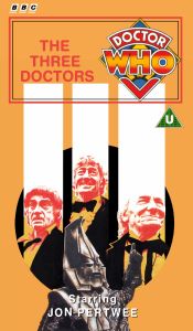 Michael's VHS cover for The Three Doctors, art by Alistair Pearson