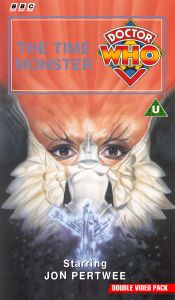 Michael's VHS cover for The Time Monster, art by Andrew Skilleter