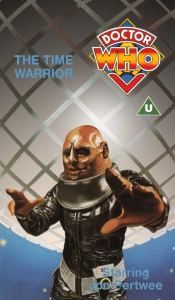 Michael's VHS cover for The Time Warrior, art by Roy Knipe