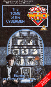 Michael's VHS cover for The Tomb of the Cybermen, art by Alister Pearson