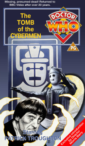 Michael's VHS cover for The Tomb of the Cybermen, art by Chris Achilleos