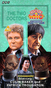Michael's VHS cover for The Two Doctors, art by Colin Howard