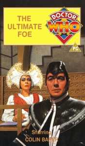 Michael's VHS cover for The Ultimate Foe, art by Alister Pearson