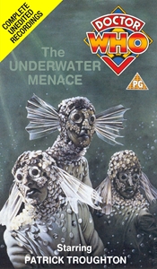 Michael's VHS cover for The Underwater Menace, art by Alister Pearson 