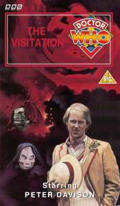 Michael's VHS cover for The Visitation, art by David McAllister