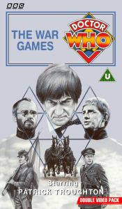 Michael's VHS cover for The War Games, art by Alister Pearson